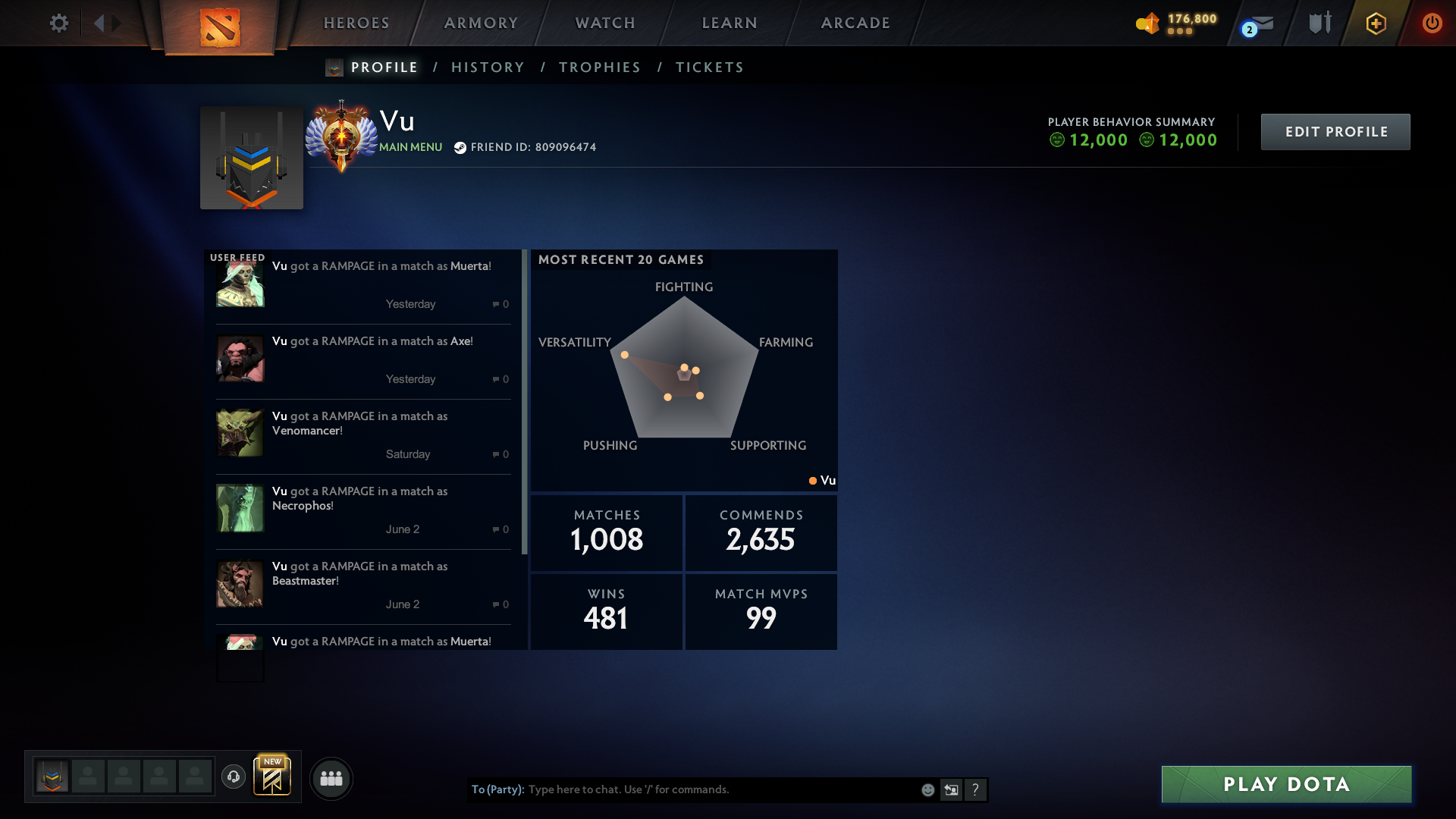 Immortal 6319 MMR