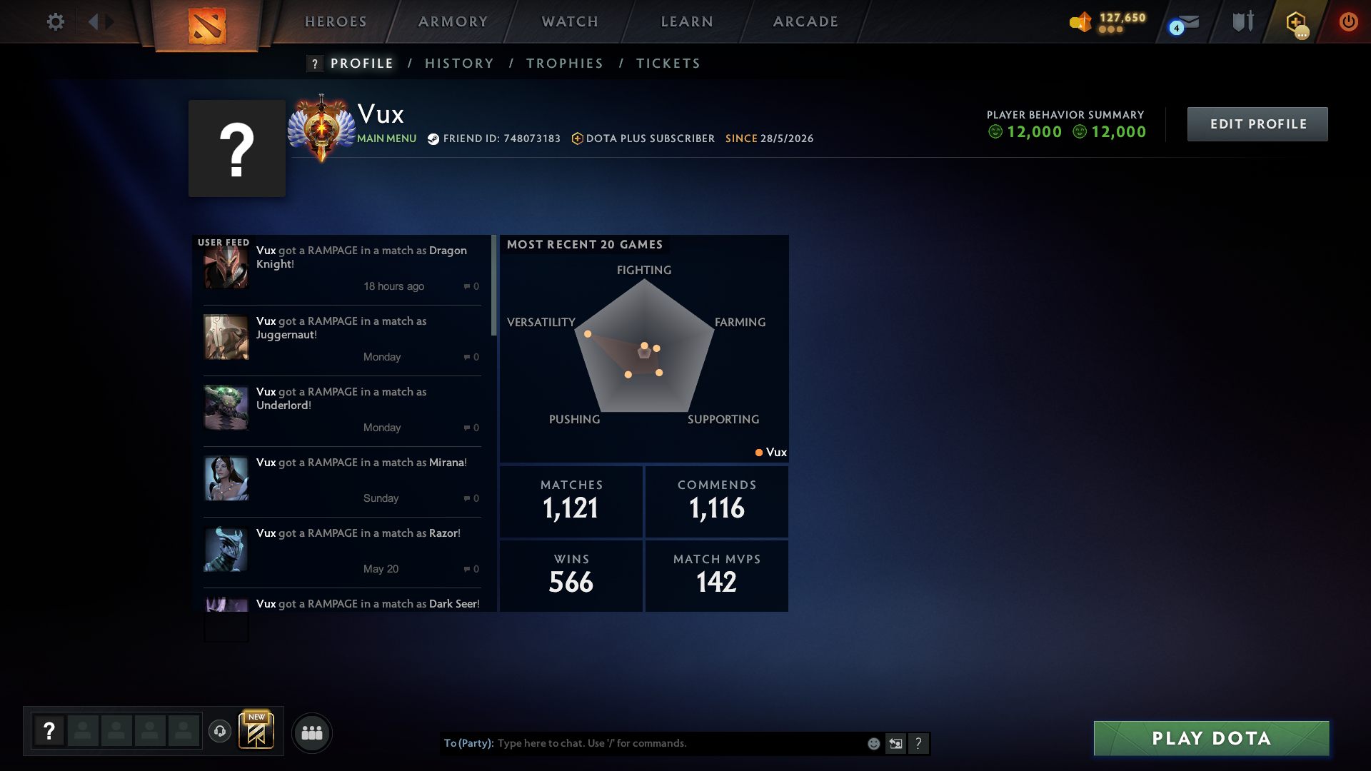 Immortal 8169 MMR